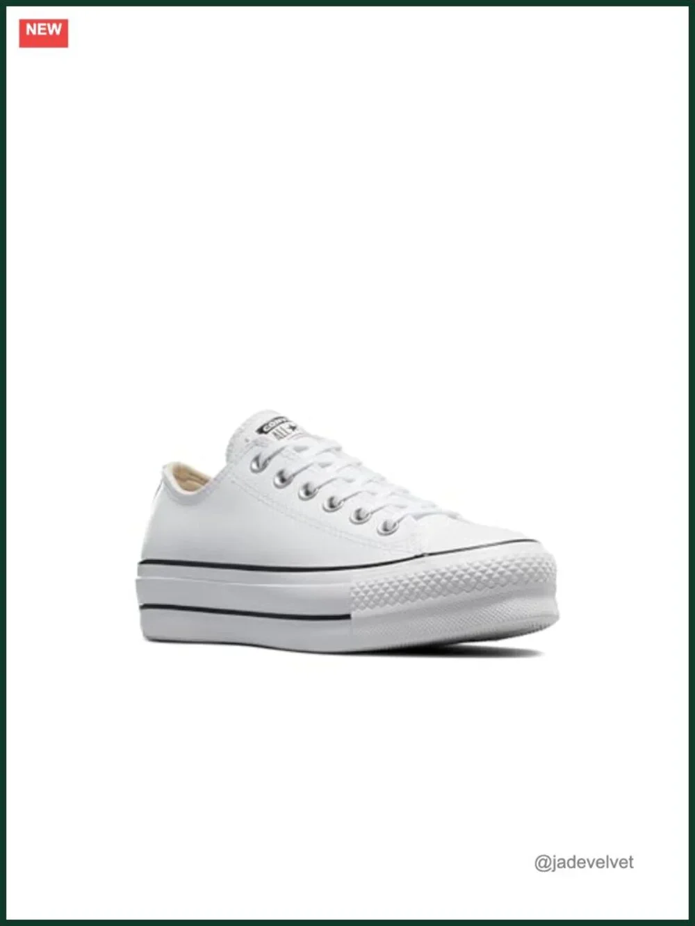 Chuck Taylor All Star Low Top Platform Leather Sneakers